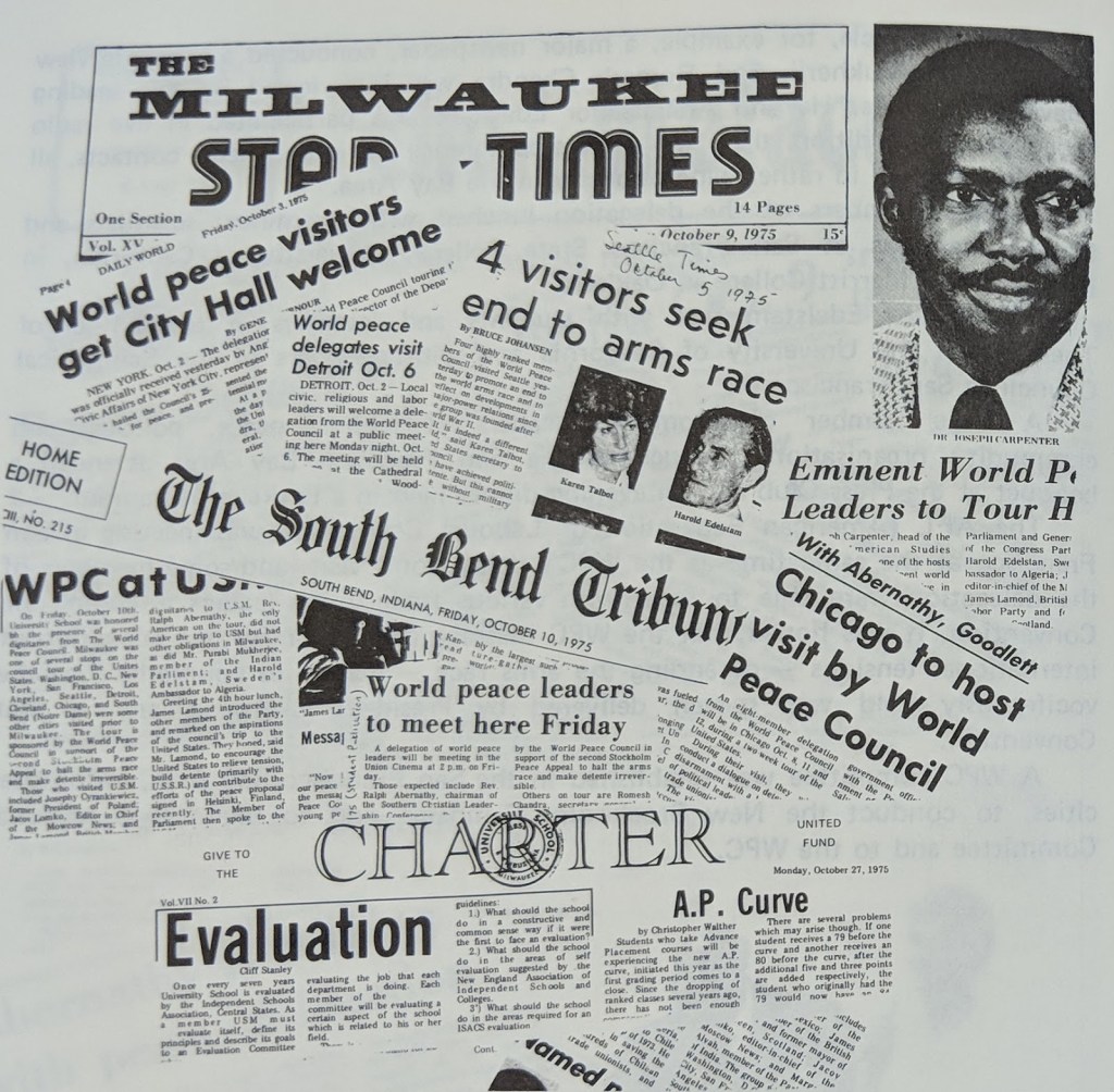 World Peace Council: Theory and Practice for a Positive&nbsp;Peace